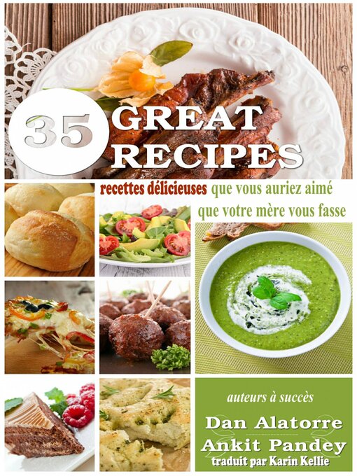Cover image for 35 recettes délicieuses que vous auriez aimé que votre mère vous fasse